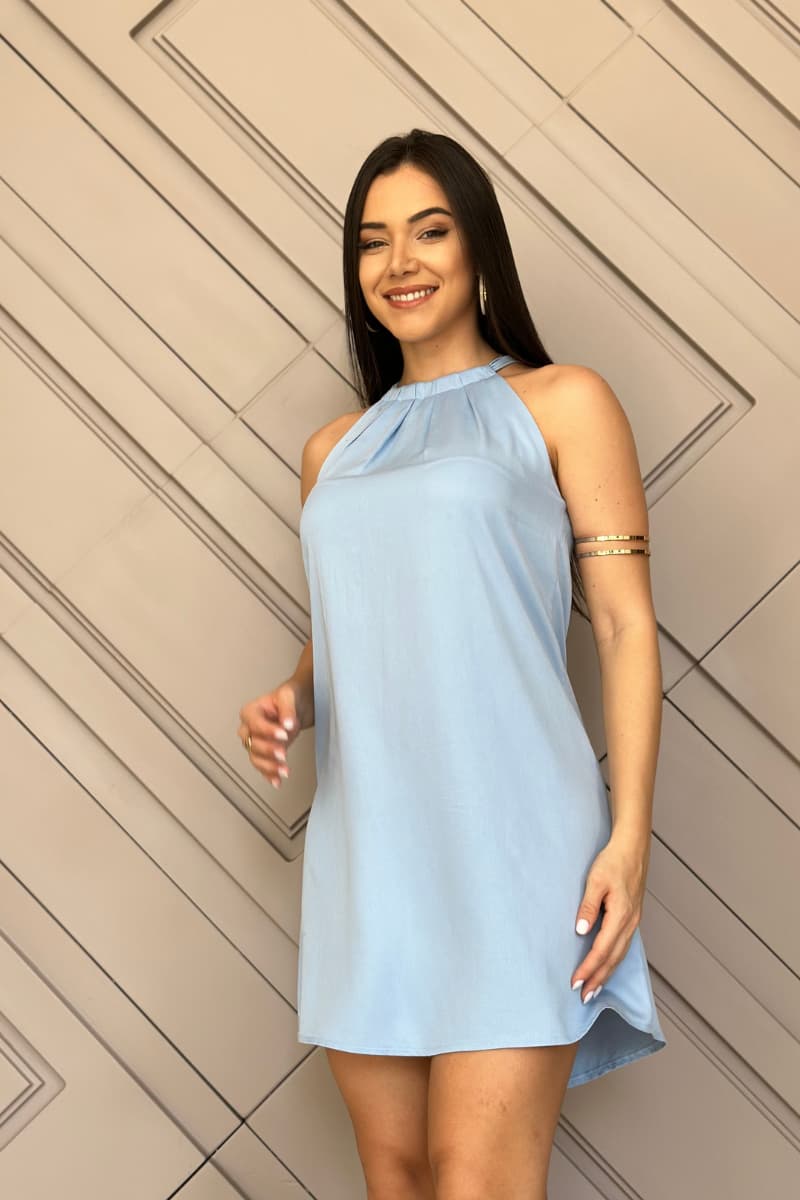 Vestido Apaixonante Azul CH80