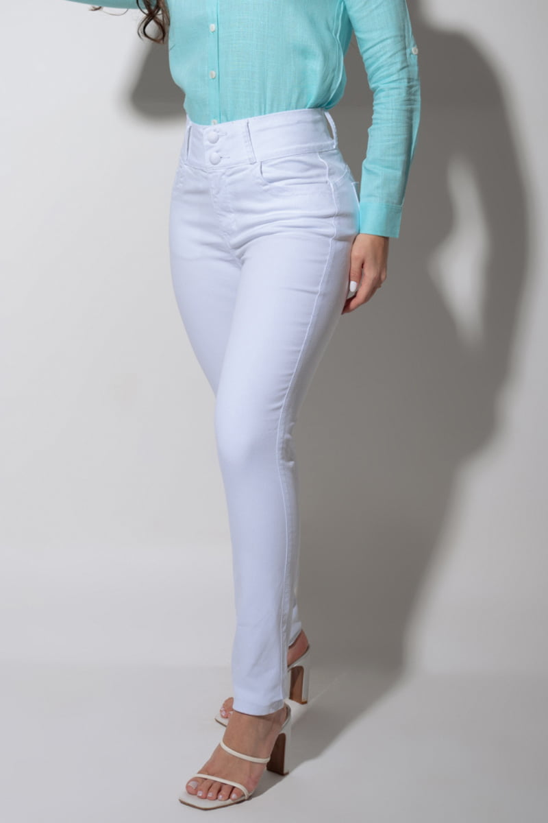 Calça Jeans Modeladora Milagrosa Skinny Cós Alto CH112