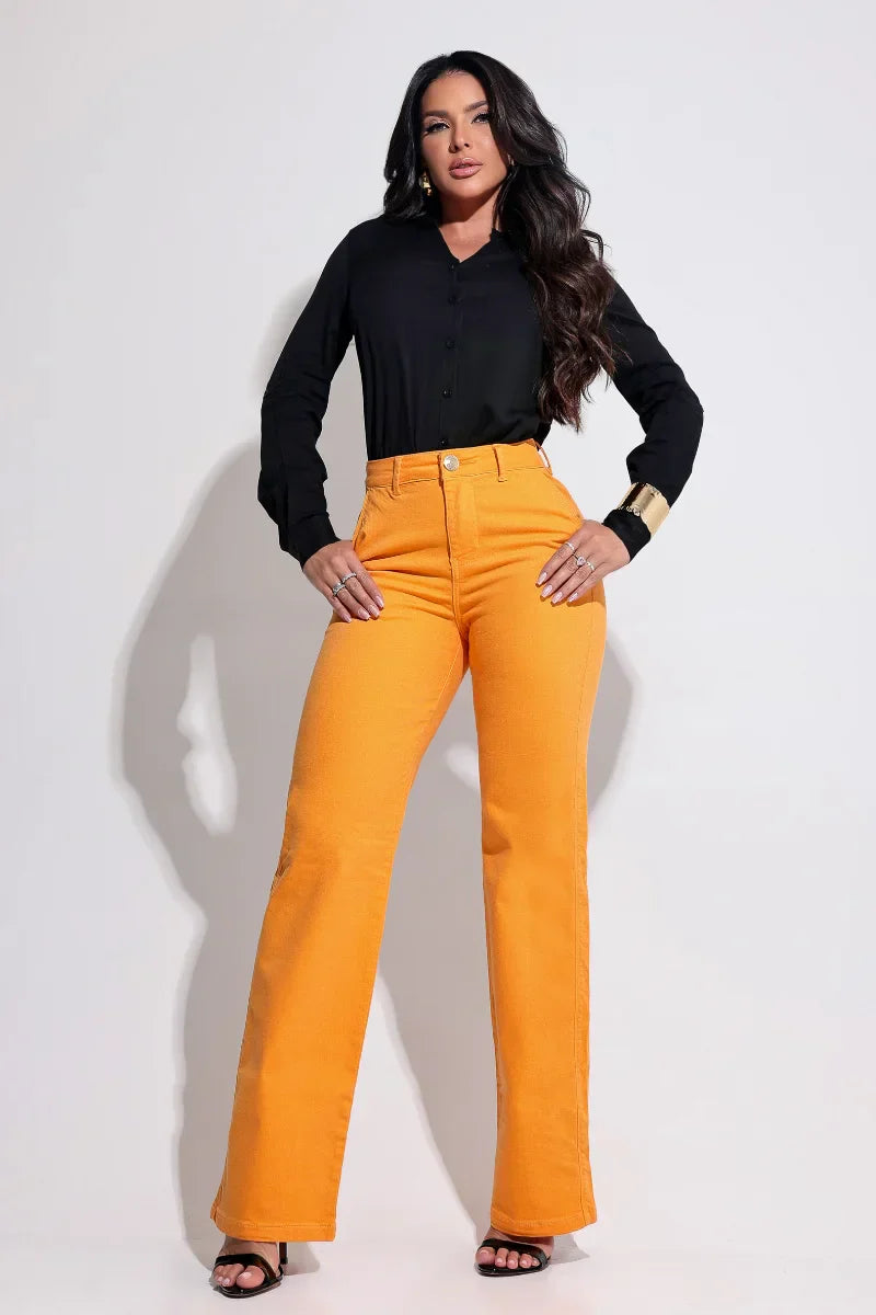 Calça Wide Leg Modeladora Apaixonante - CH100