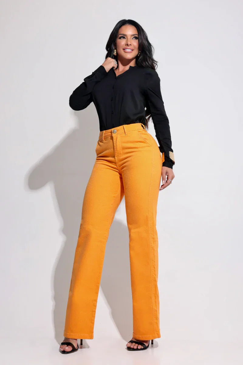 Calça Wide Leg Modeladora Apaixonante - CH100