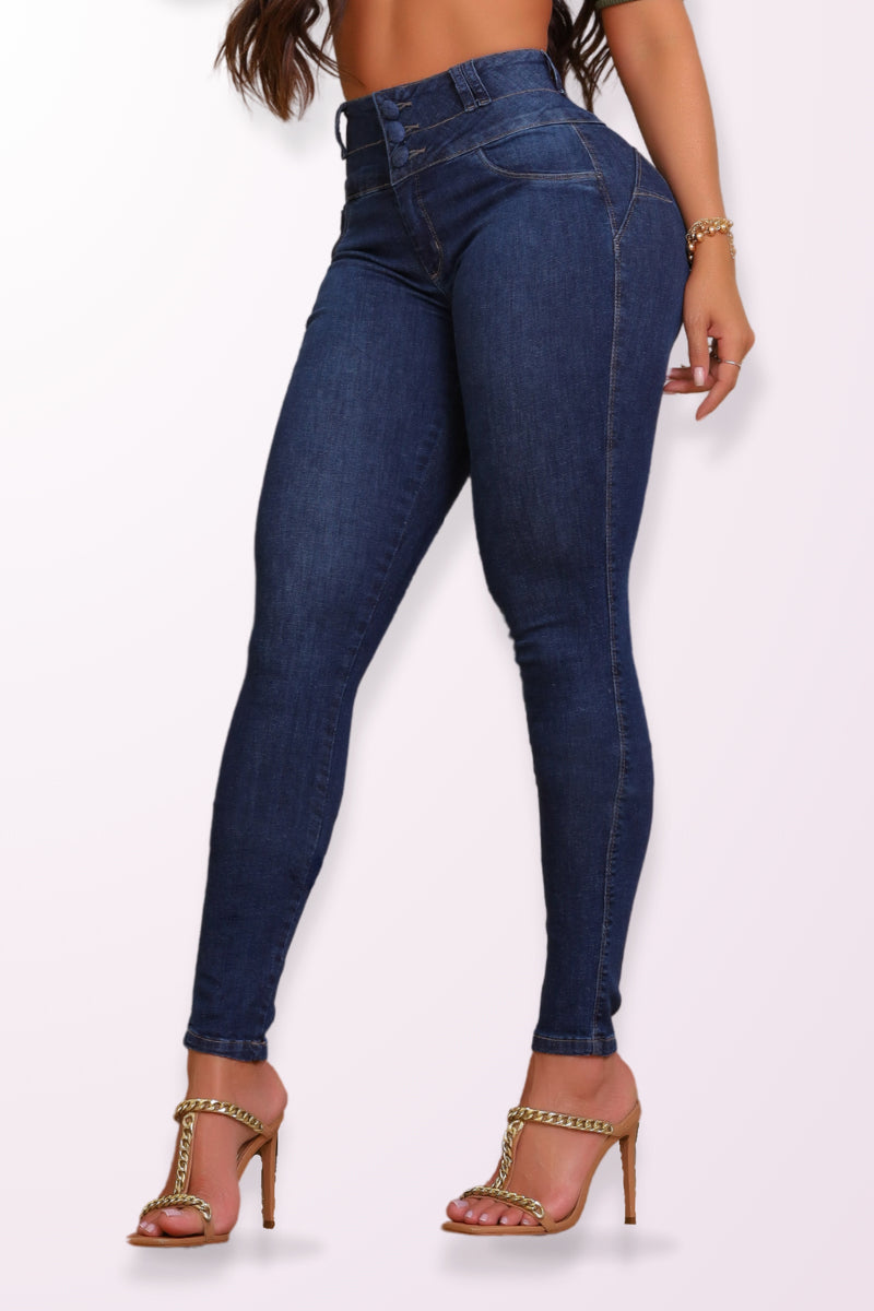 Calça Jeans Modeladora Fatal Mega Bumbum - CH7577